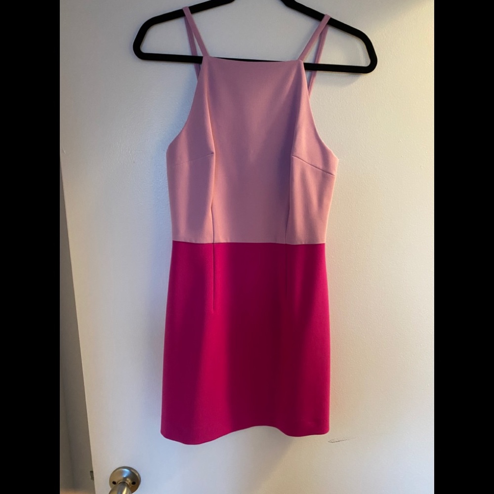 French Connection Whisper Square Neck Dress